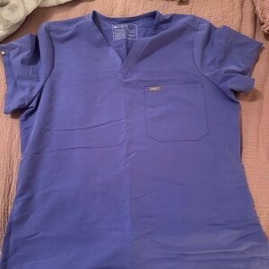 Purple figs scrubs set